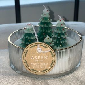 Viral aspen tree candle
